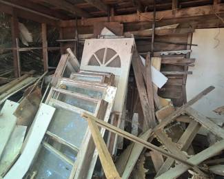 Assorted doors and windows
