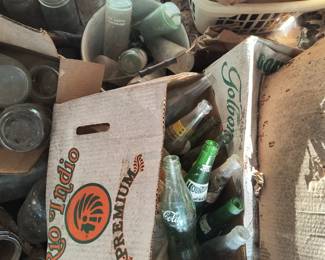 Soda bottles