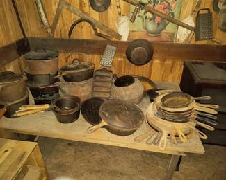 Tons of cast iron 
