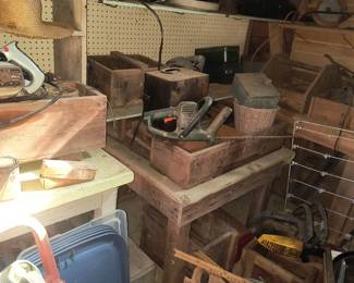 Wooden boxes