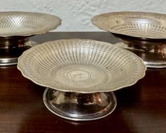 Egyptian Silver Tazzas