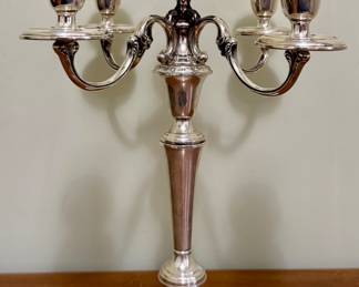Gorham Sterling 5-Light Candelabra