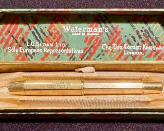 Waterman's Gold Filled Fountain Pen