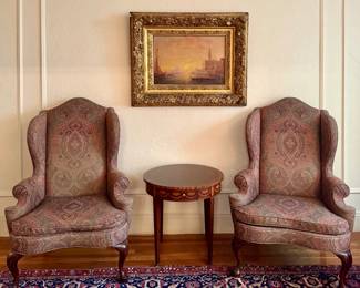 (2) Henredon Armchairs