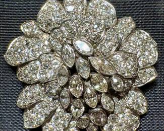 Platinum & Diamond Brooch