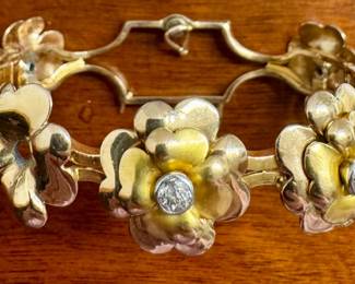 Gold & Diamond Bracelet