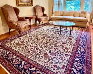 Tabriz Birds of Paradise Area Rug