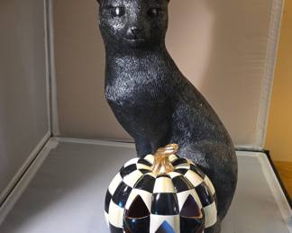MacKenzie-Childs Illuminated Happy Jack Cat