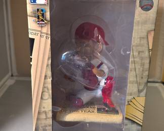 FOCO St. Louis Cardinals Yadier Molina 'Newspaper' Bobblehead