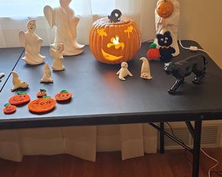 Vintage Halloween Ceramic and Decorative Collection