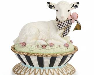 MacKenzie-Childs Courtly Check Sheep