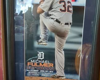 Michael Fulmer 2016 AL Rookie of the Year Highland Mint Commemorative Plaque