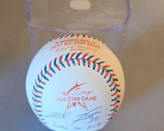 2017 MLB All-Star Game Official Baseball signed by Michael Fulmer