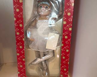 Dillard's Trimmings Ballerina Cat Doll