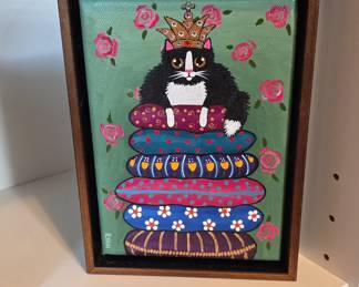 Original KilkennyCat Art Painting by Ryan Conners