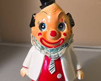 Vintage Ceramic Clown Figurine