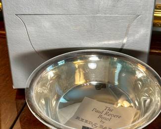 Silver Plate Paul Revere Bowl by Reed & Barton 