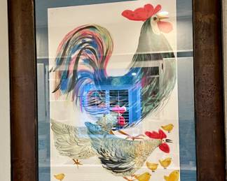 Rooster Print 