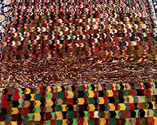 Hand Woven Afghanistan Rug 6’ 7” x 7’ 9” 