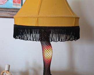 A Christmas Story Leg Lamp
