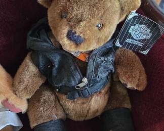 Harley-Davidson Plush Collection Biker Teddy Bear