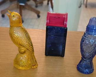 Vintage Avon Novelty Glass Collection