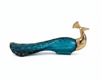 Vintage Avon 'Regal Peacock' Cologne Bottle