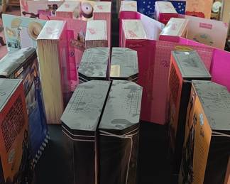 Collection of Mattel Barbie Collector Edition Dolls