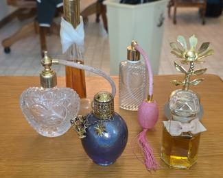 Vintage Perfume Bottle Collection