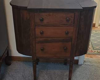 Vintage Martha Washington Sewing Cabinet