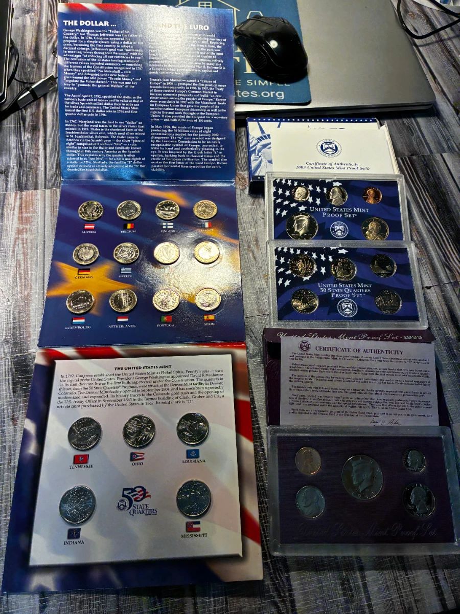 just a small showing of the dozens of sets available