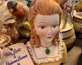 Vintage Irice  nite lite and perfume warmer