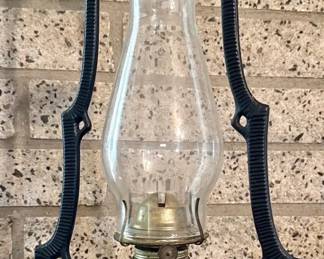 There are 2 of the Victorian style lamps with ornate hanger