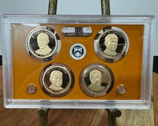 2015-S $1 Presential proof set FDR, Coolidge, Harding, & Hoover ~ US Currency