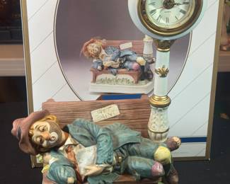 Walt Street Willie #07147 Waco Melody in Motion hand painted porcelain bisque finish
