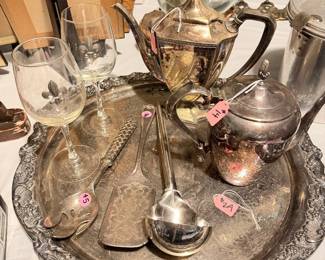 Silver pieces