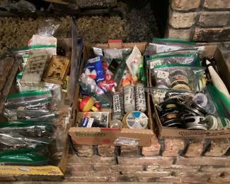 Bait, Reels, fishing gear