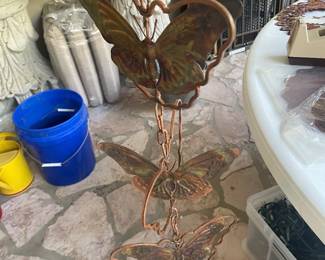  butterfly wind chimes 