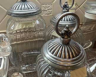 SET OF 3 CANNISTERS