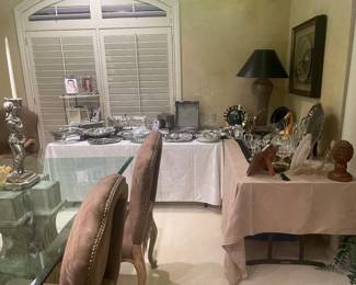 SO MANY FABULOUS ELEGANT THINGS  TO BRING TO YOUR HOLIDAY TABLES !!   TIMING IS EVERYTHING 
