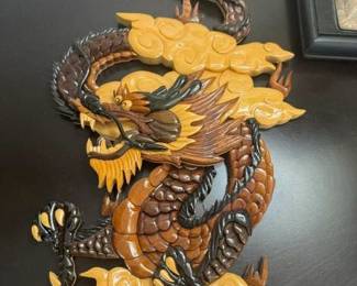 Wooden art pieces