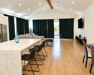Bright Contemporary OpenPlan Living Space