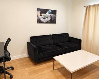 Modern Minimalist Living Office