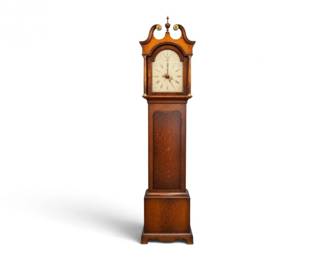 112 AntiqueWmRoyDunfermlineScottishGrandfatherClock