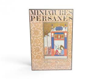 74 Vintage1974MiniaturesPersanesIslamicArtExhibitionPosterGeneva