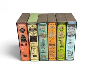 60 6FolioSocietyDarwinRuskinClassicHistoryBooksinSlipcases
