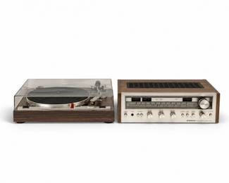 94 VintageYamahaYPB2TurntablePioneerSX580StereoReceiver