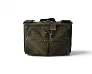 46 TUMIBlackWheeledWardrobeGarmentTravelBag