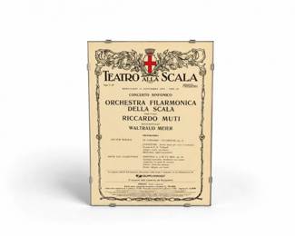 13 1992TeatroallaScalaRiccardoMutiFilarmonicaConcertPoster