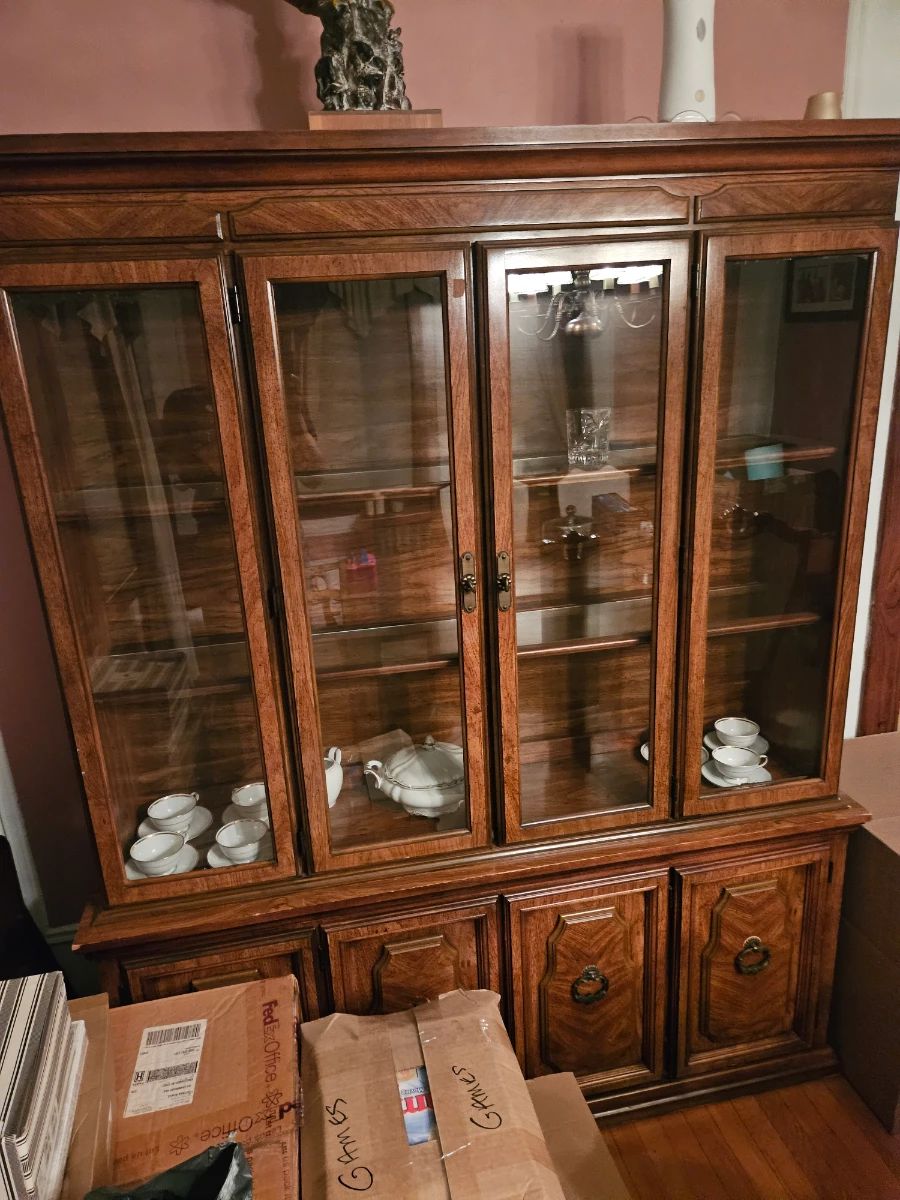 Classic china cabinet